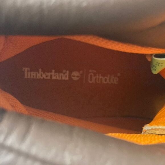 TIMBERLAND‎ Women’s Leather Waterproof Hiking Work Boot Size 7.5 Tan - Picture 9 of 12